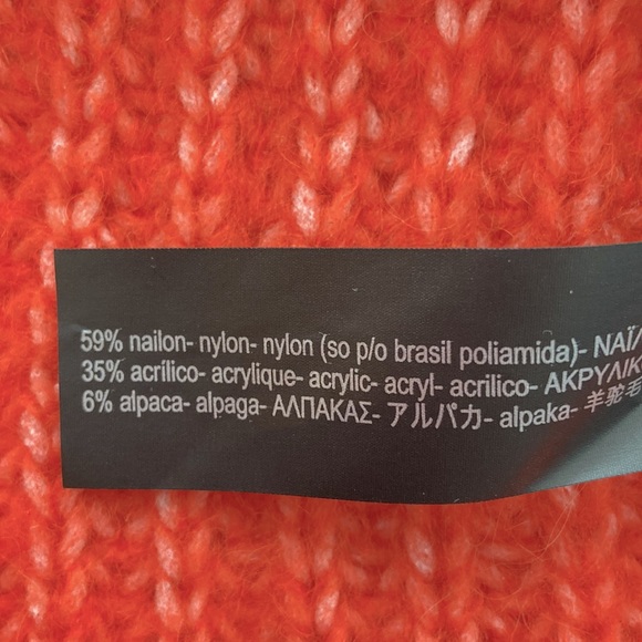 Bright Zara Knit Crew Neck Sweater - Size M (NWOT) - Picture 5 of 6